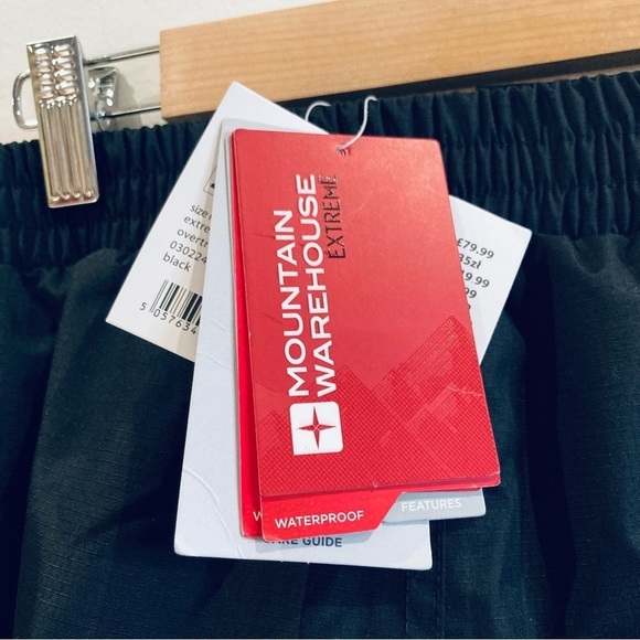 MOUNTAIN WAREHOUSE Sz 20 x 31 Extreme Downpour Isodry Snap Zip Side Pants - Picture 13 of 13